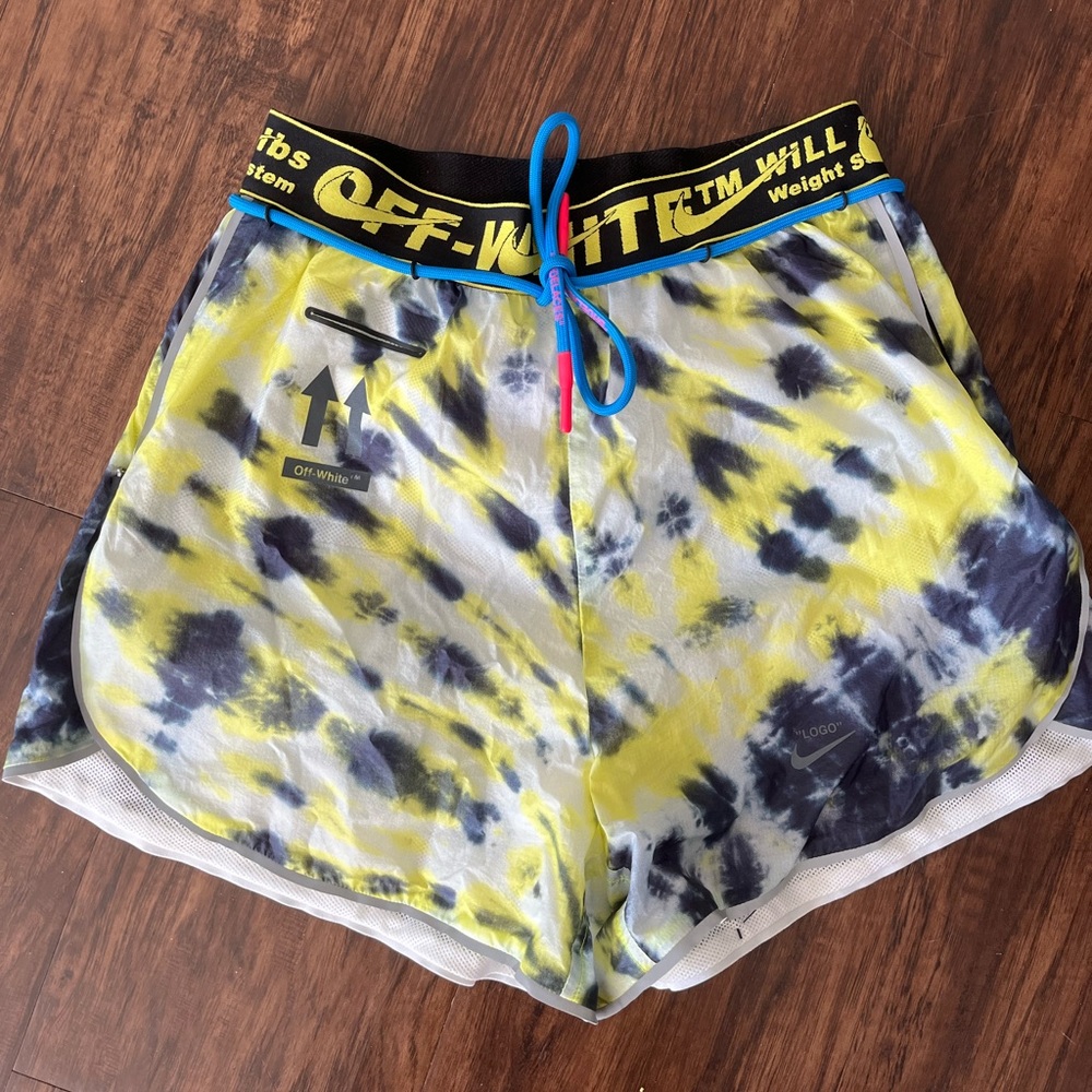 Off White Nike Running Shorts